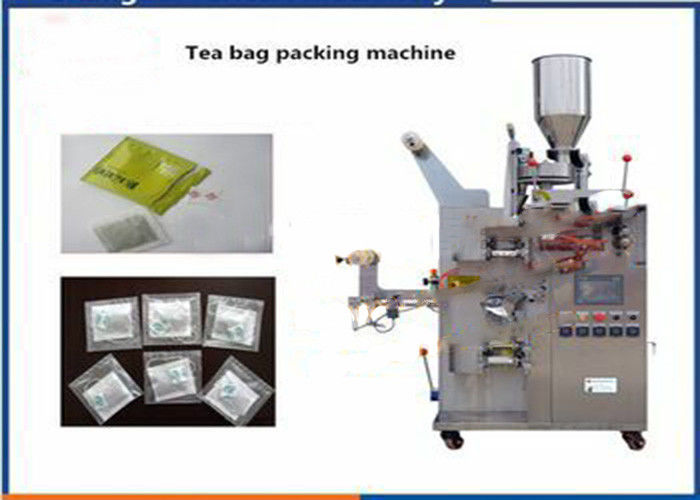 máquina de embalagem automática do saquinho de chá do selo de 3/4 lados com sistema de controlo do PLC
